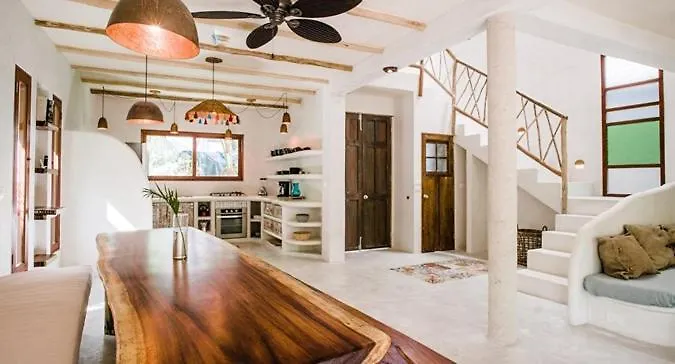 Beachfront Villas In Tulum Beach- Best Location! Meksyk