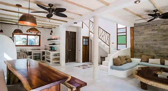 Beachfront Villas In Tulum Beach- Best Location! Meksyk
