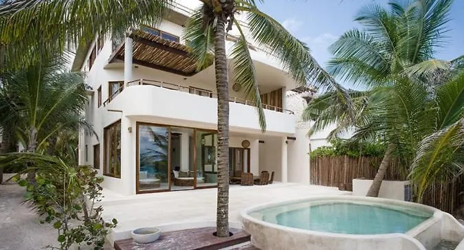 Beachfront Villas In Tulum Beach- Best Location! 0*,  Meksyk