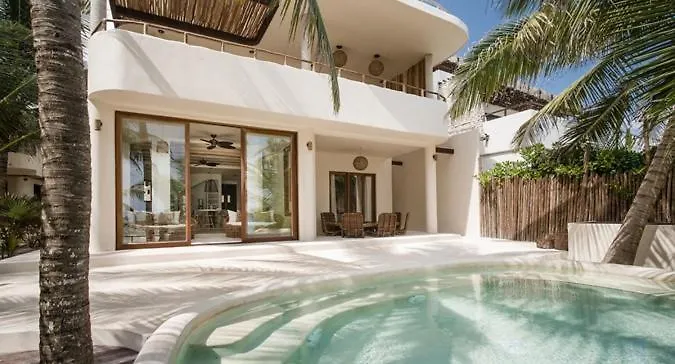 Beachfront Villas In Tulum Beach- Best Location! 0*,  Meksyk